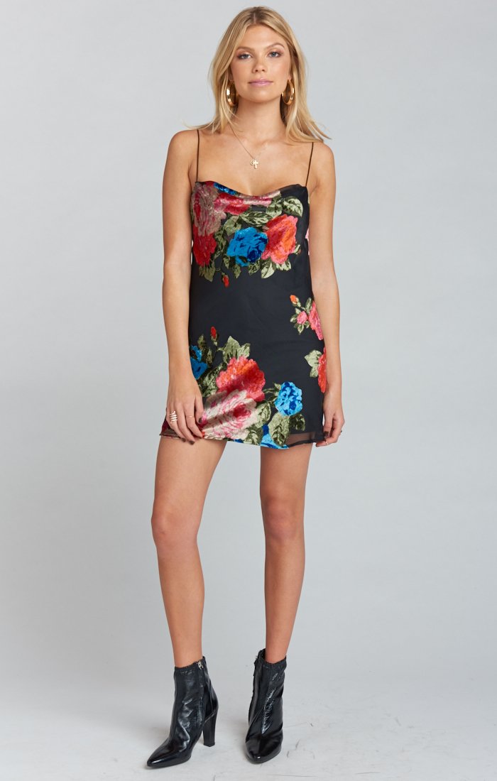 Sabine Lined Slip Dress - 100% Polyester - Made in USA