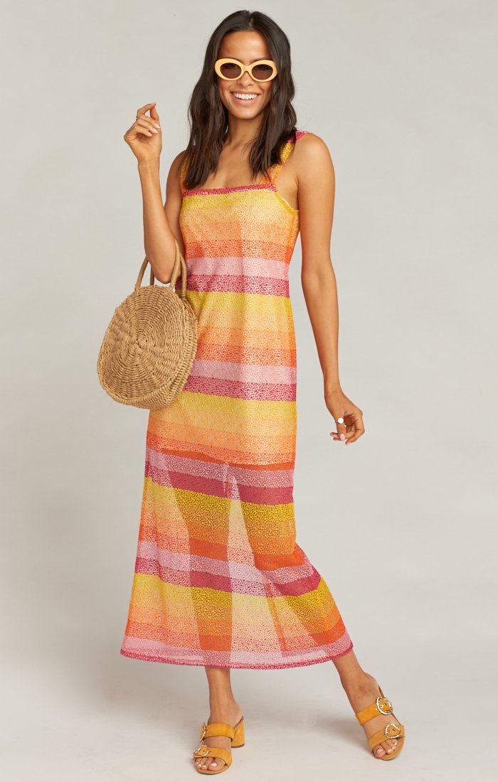 Harlowe Maxi Dress for Women - Off Shoulder Summer Dress