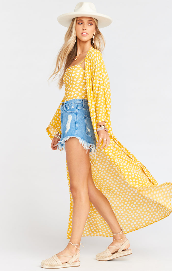 Marfa Lined Adjustable Kimono Robe – Made in USA