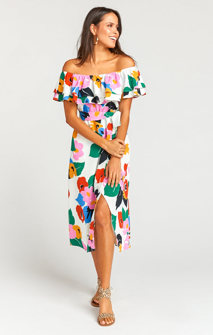 Rosie Cotton Strapless Dress - Made in USA