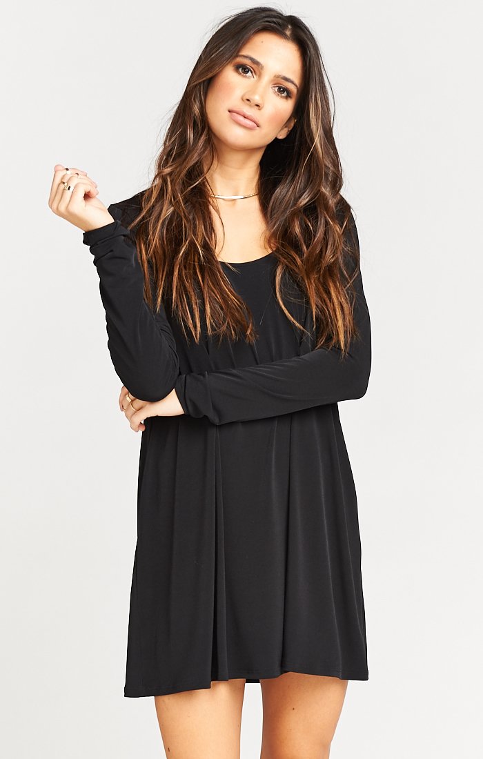 Sloane Mini Dress - Long Sleeve Flowy Outdoor Dress USA Made