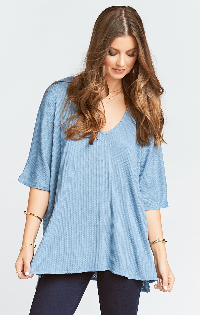 Murray V-Neck Tunic Top - Wrinkle-Resistant & Versatile