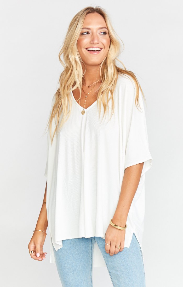 Murray V-Neck Tunic Top - Wrinkle-Resistant & Versatile