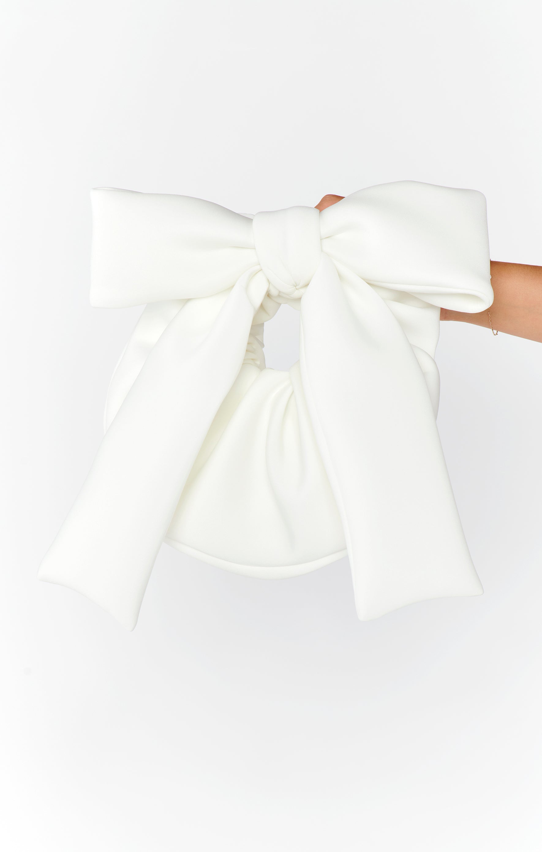 Room Shop Bowie Shoulder Bag in Ivory | Modern Chic Handbag
