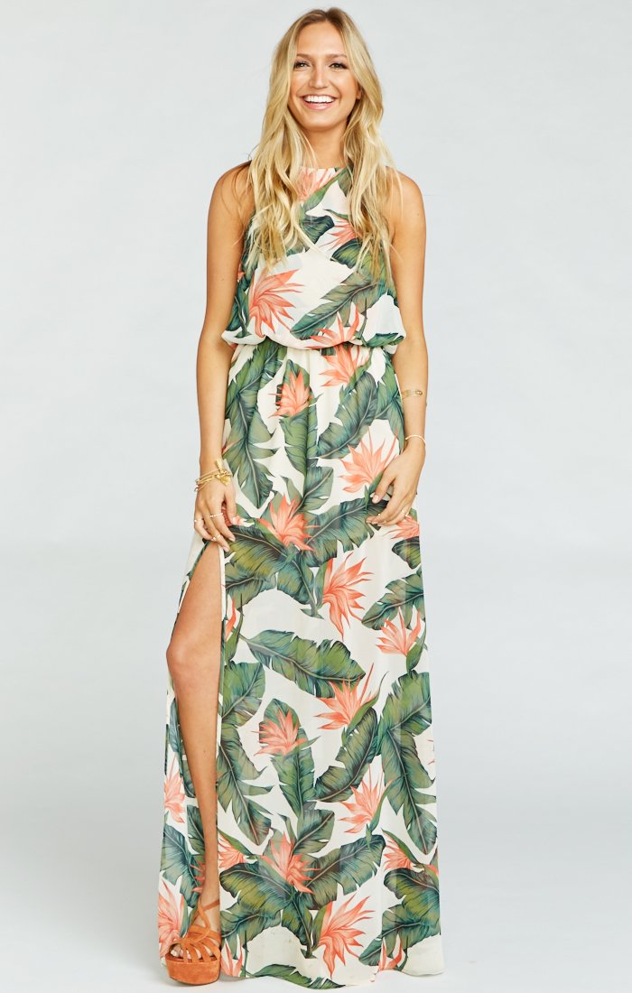 Heather Halter Neck Summer Dress
