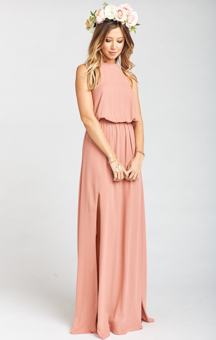 Heather Halter Neck Summer Dress