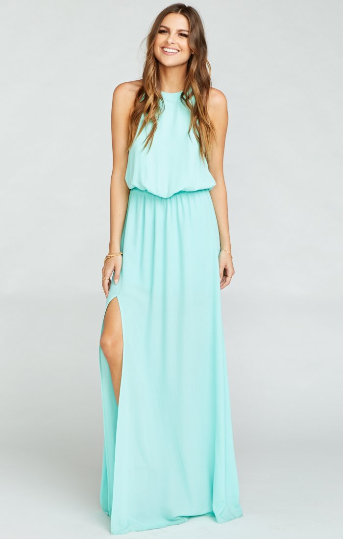 Heather Halter Neck Summer Dress