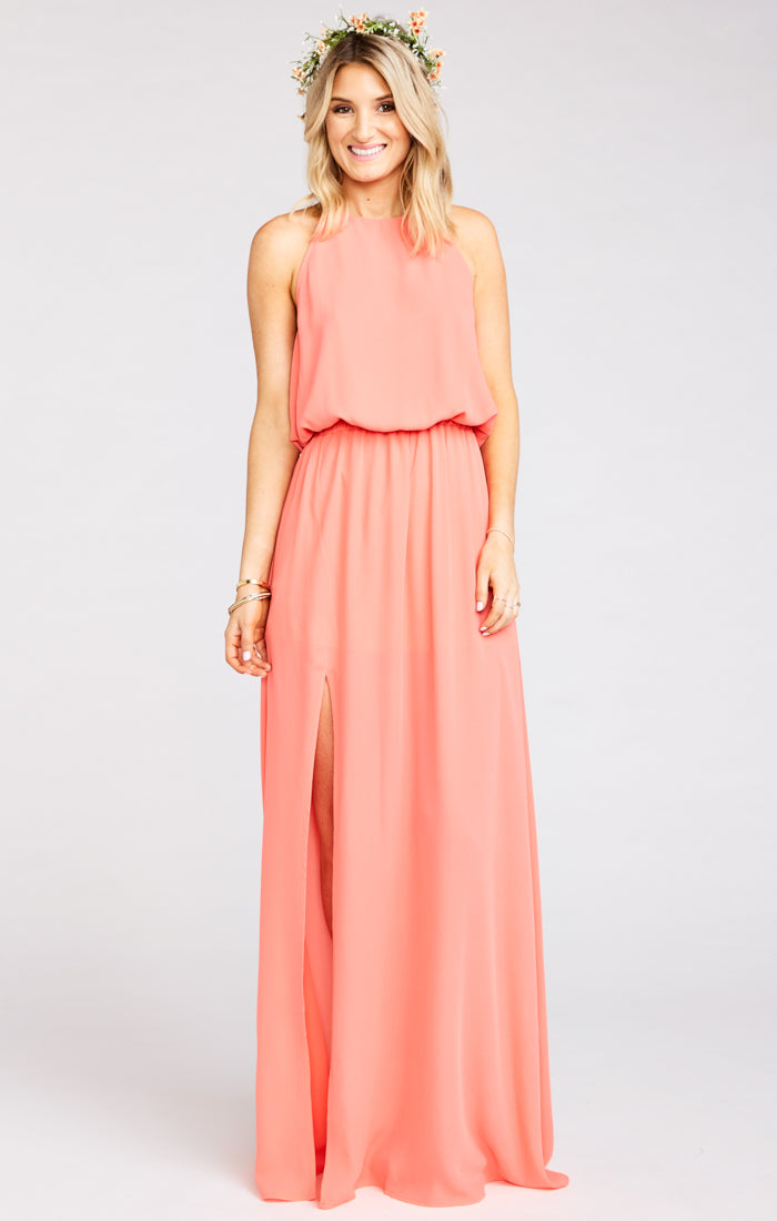 Heather Halter Neck Summer Dress