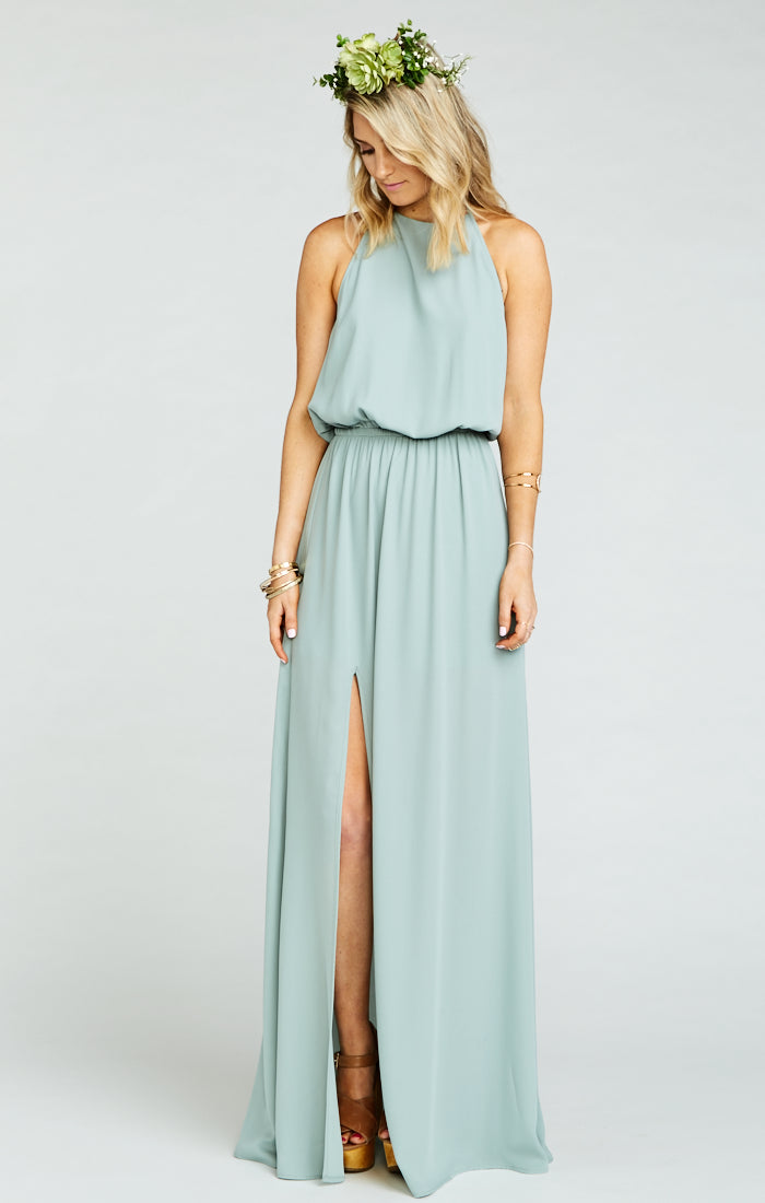 Heather Halter Neck Summer Dress