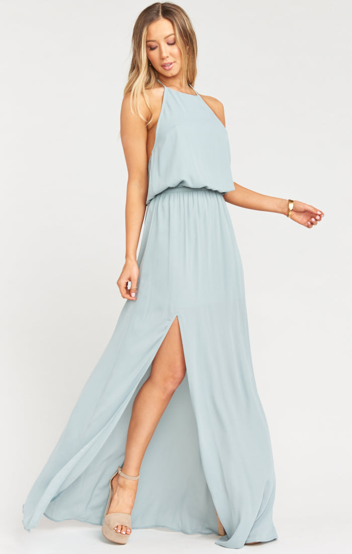 Heather Halter Neck Summer Dress
