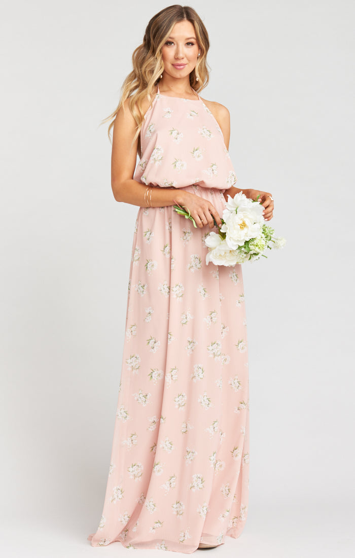 Heather Halter Neck Summer Dress