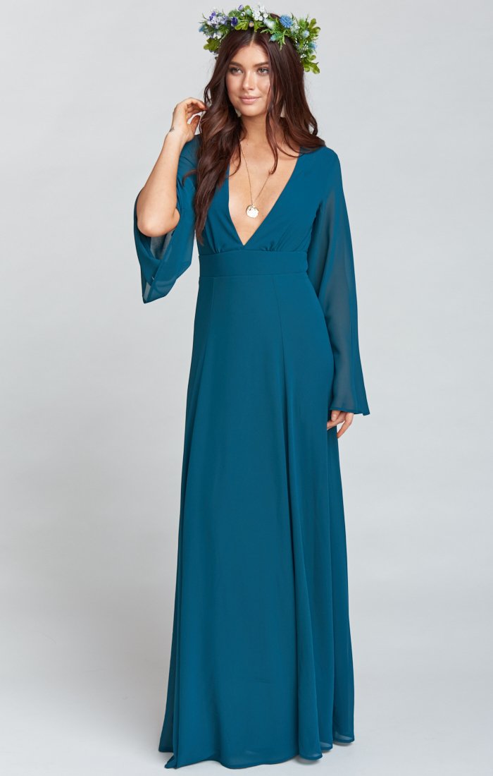 Venus Flare Long Sleeve Dress for Women