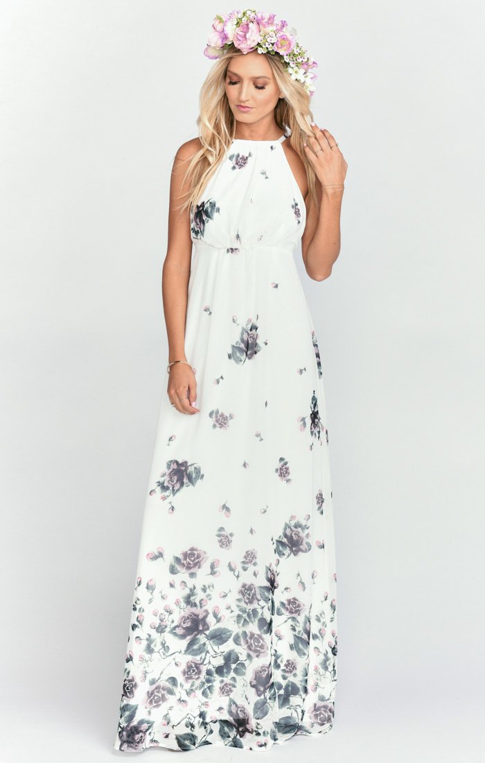 Amanda Floral Maxi Dress - Elegant Summer Midi Dress