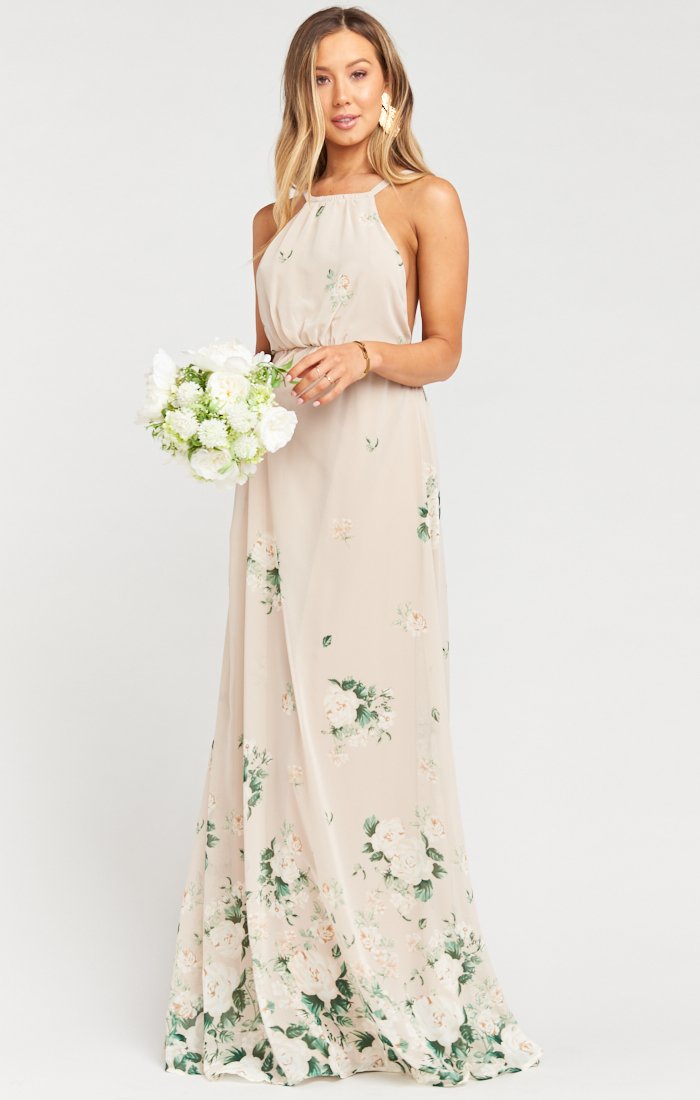 Amanda Floral Maxi Dress - Elegant Summer Midi Dress