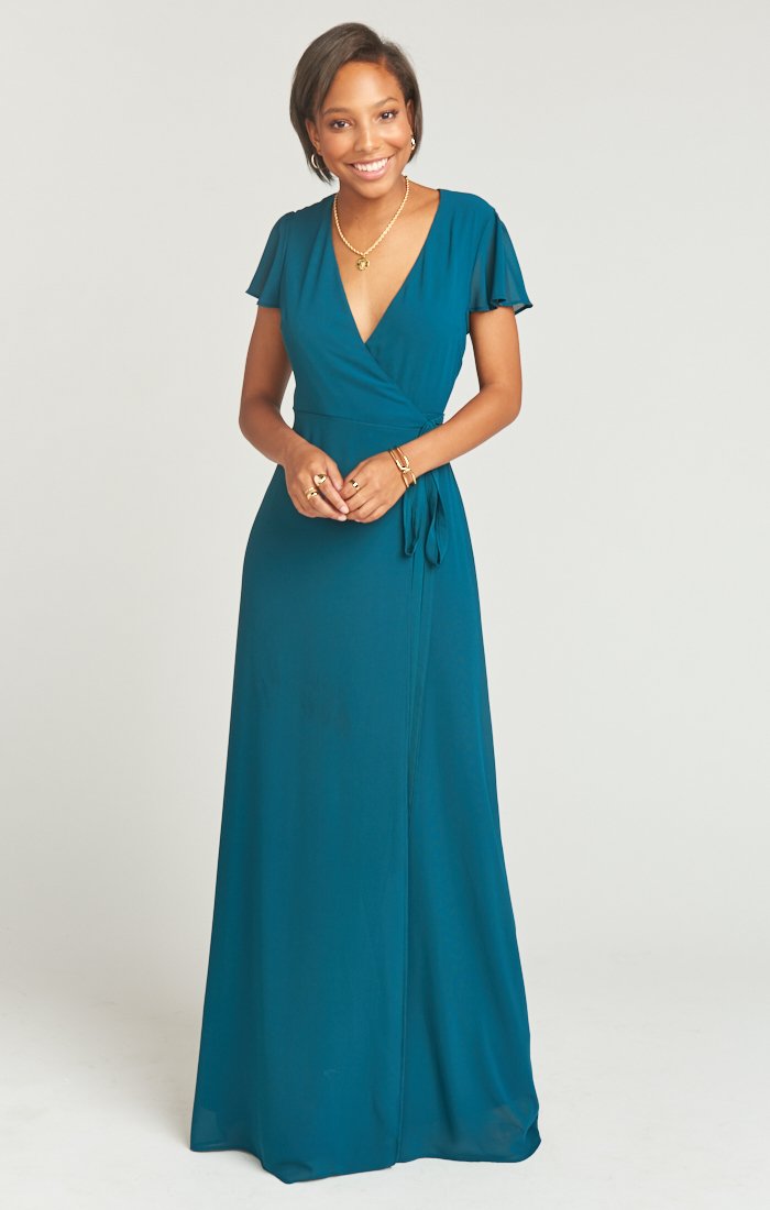 Noelle Women's Wrap Dress - Flattering Casual & Elegant Style