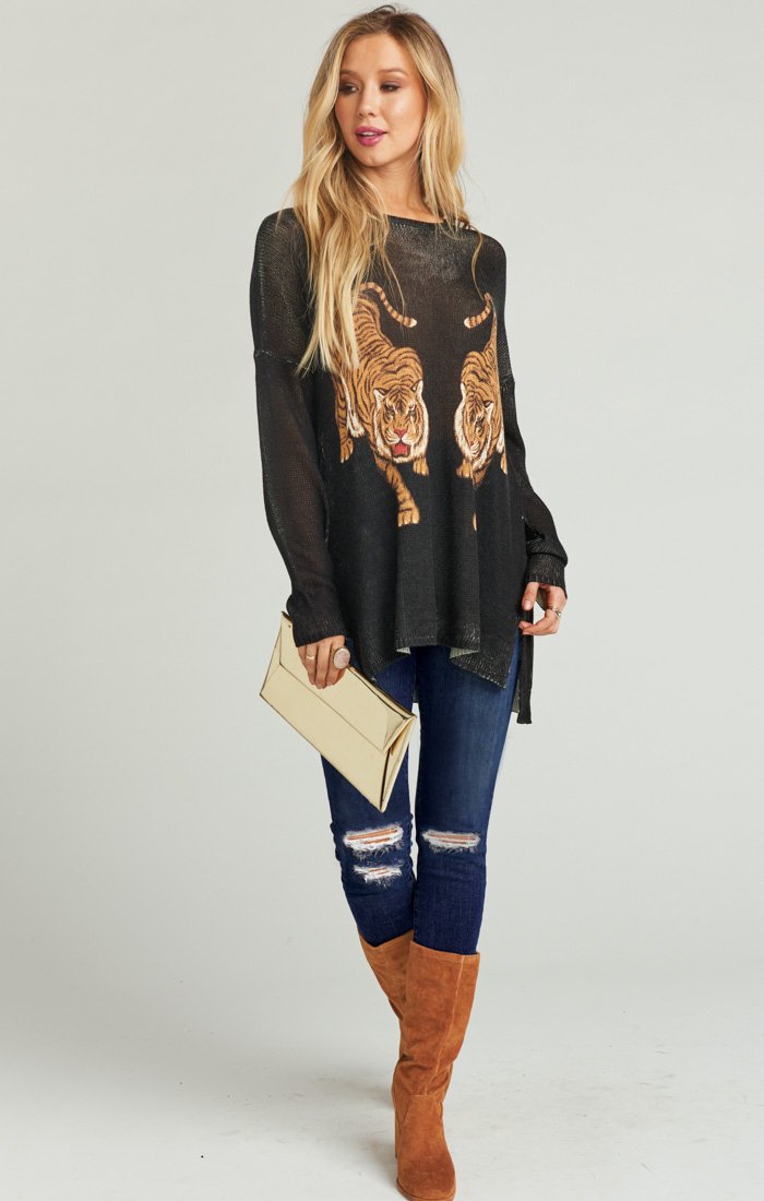 Bonfire Knit Sweater - Cozy & Stylish Pullover