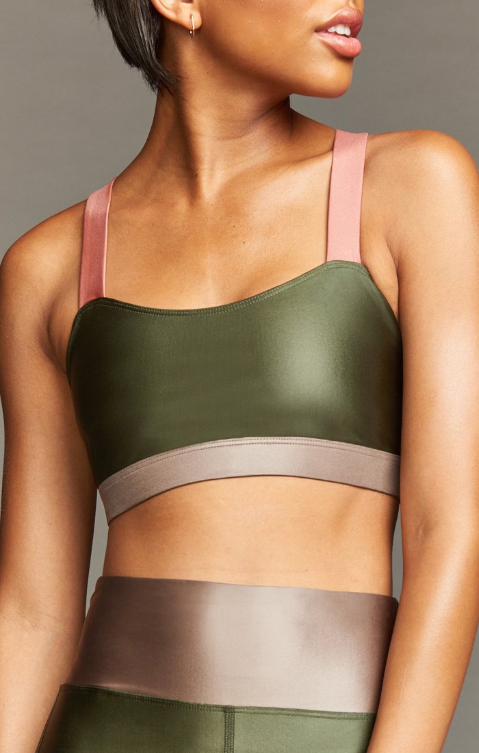 Zenon Comfort Fit Lined Bra - Nylon & Spandex - Made in USA