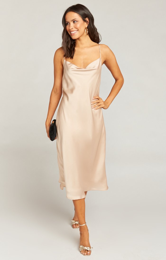 Verona Cowl Neck Dress - Elegant & Flowy