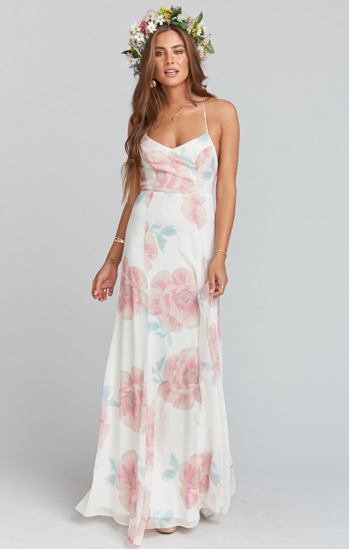 Godshaw Elegant Goddess Maxi Dress for Women