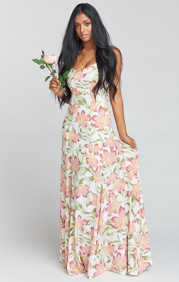 Godshaw Elegant Goddess Maxi Dress for Women