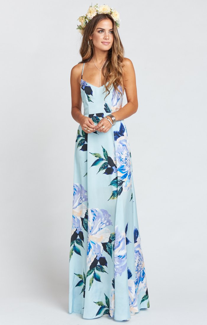 Godshaw Elegant Goddess Maxi Dress for Women