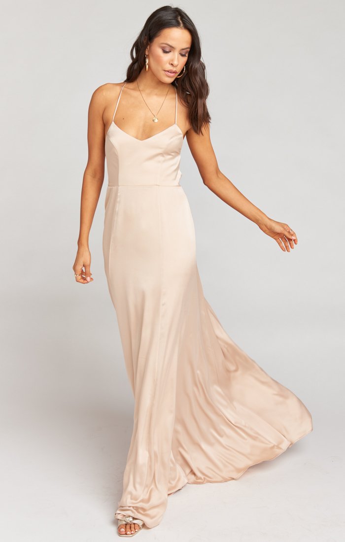 Godshaw Elegant Goddess Maxi Dress for Women