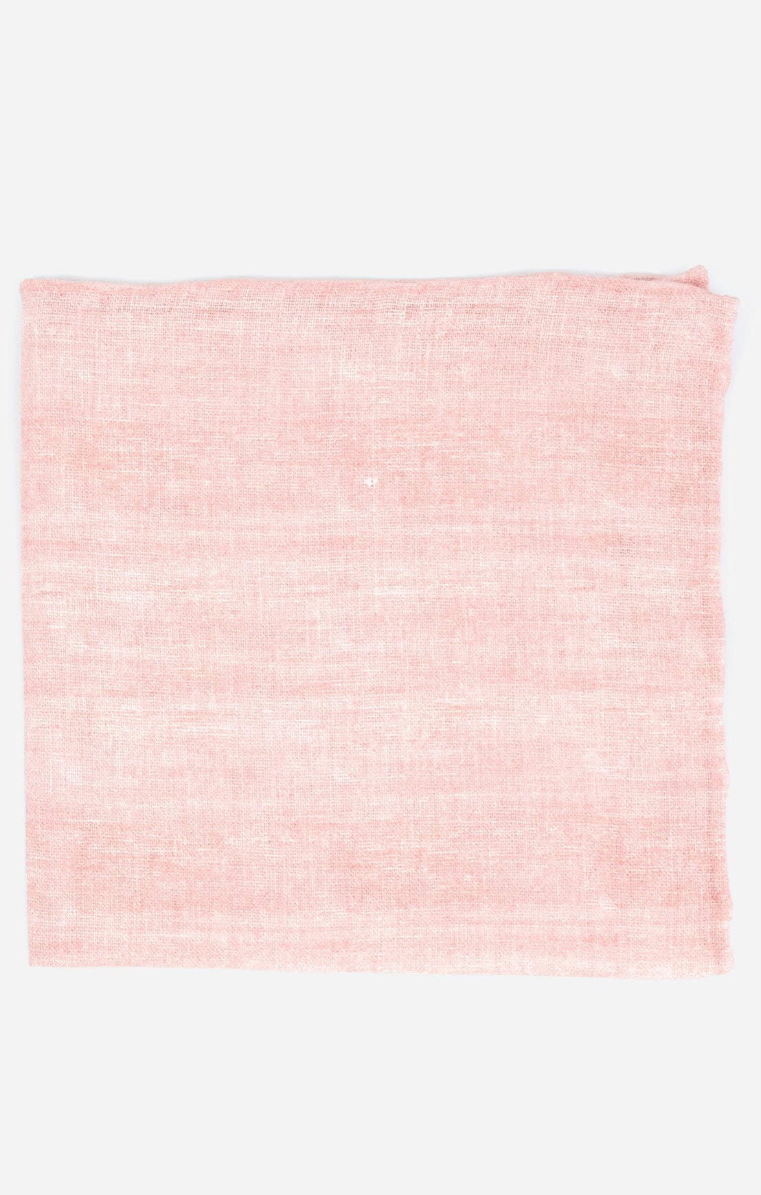 Dusty Blush Linen Pocket Square – Sam Handkerchief for Weddings
