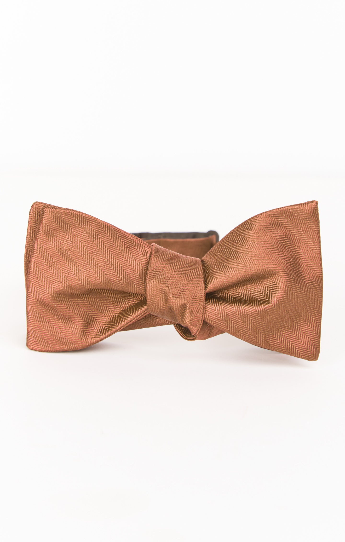 Men's Copper Josh Bow Tie for Weddings & Formal Events