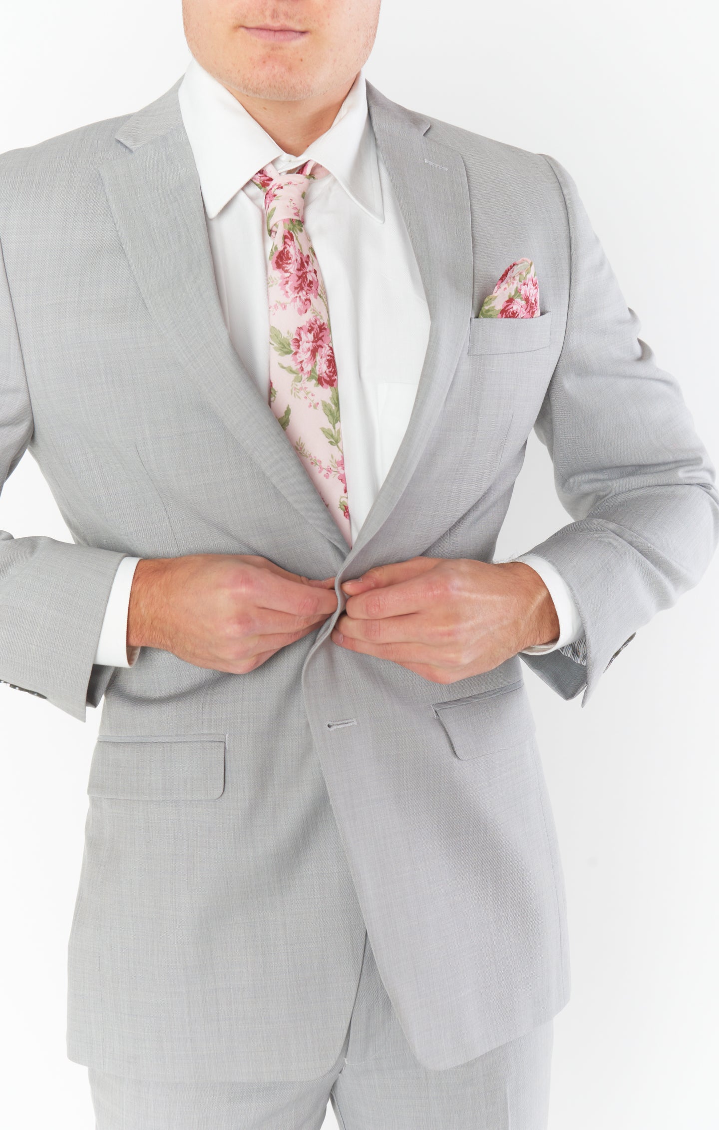 Nico Garden Romantic Neck Tie for Men - Wedding & Formal Wear
