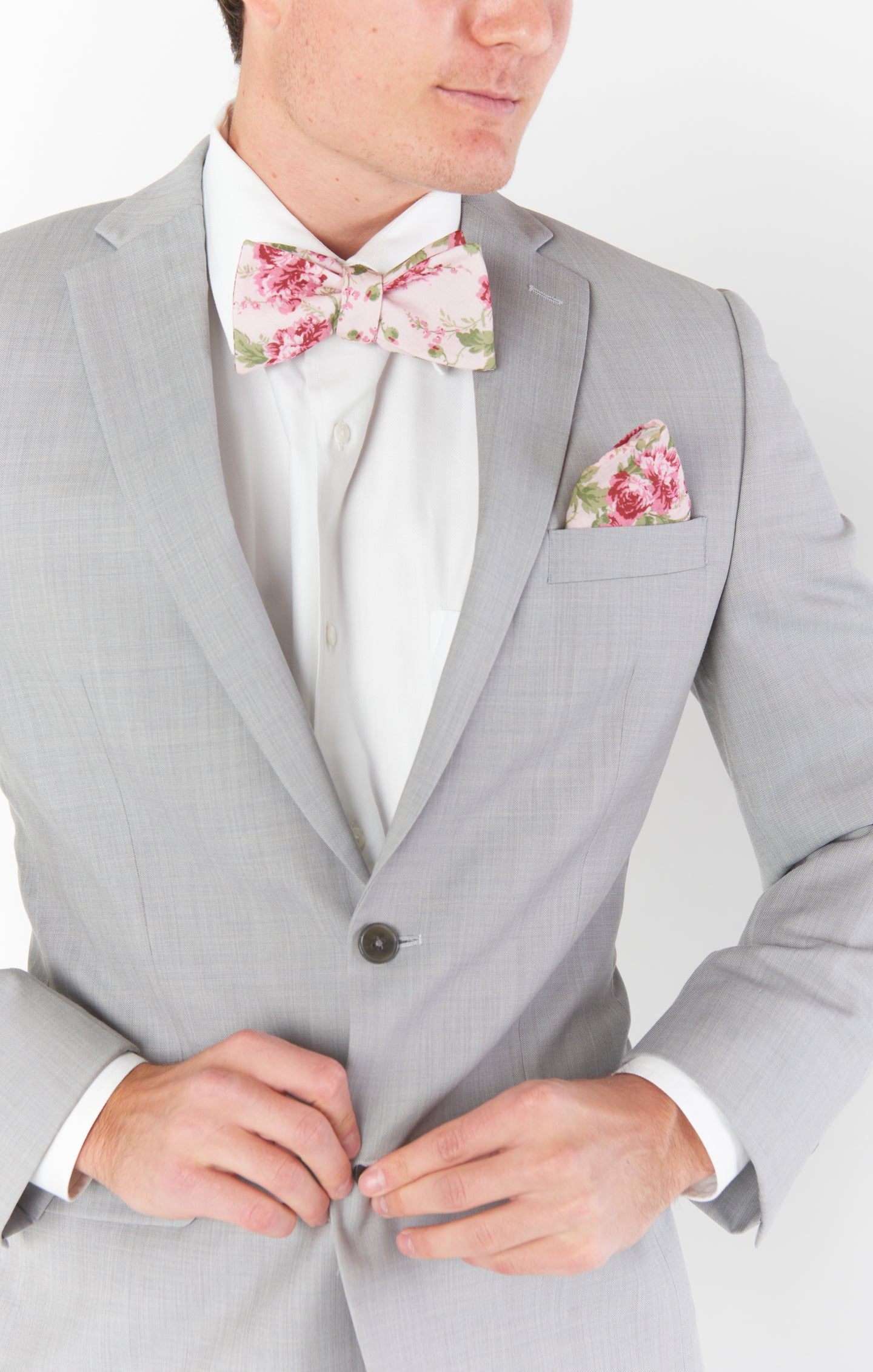 Josh Bow Tie for Weddings - Garden Romantic Formal Accessory