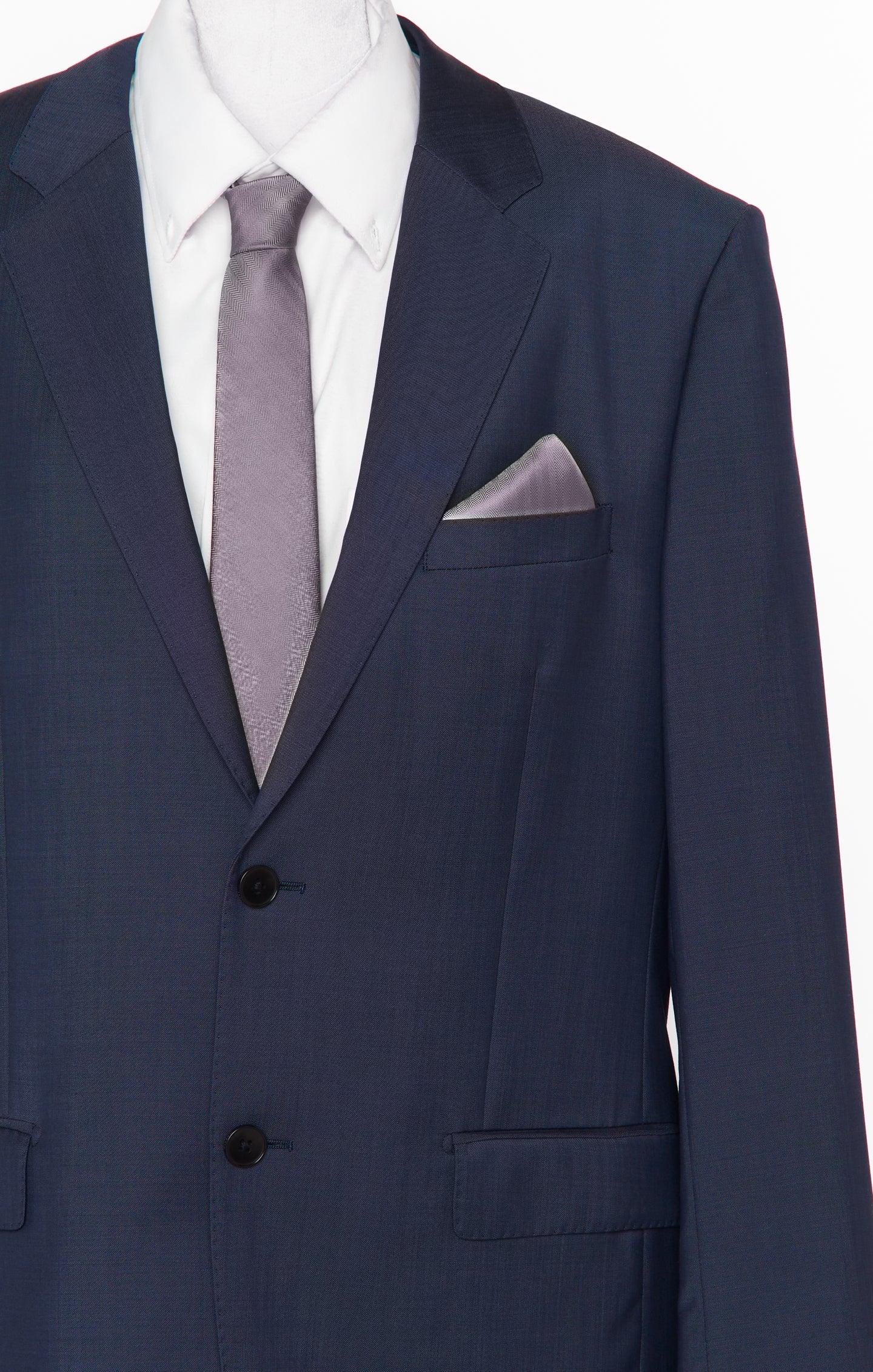Nico Solid Dusty Purple Neck Tie for Groomsmen & Weddings