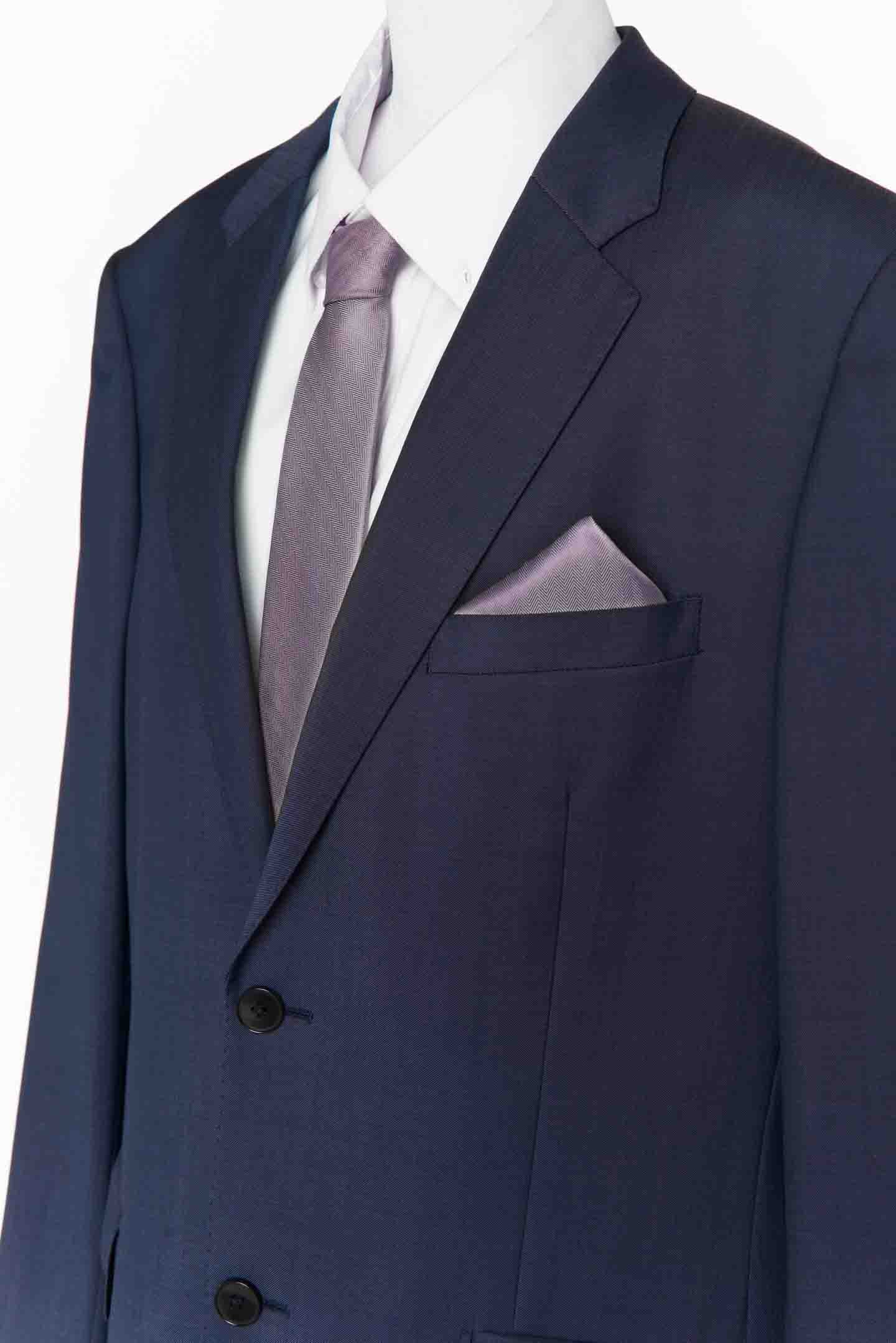 Dusty Purple Sam Pocket Square for Formal Wear