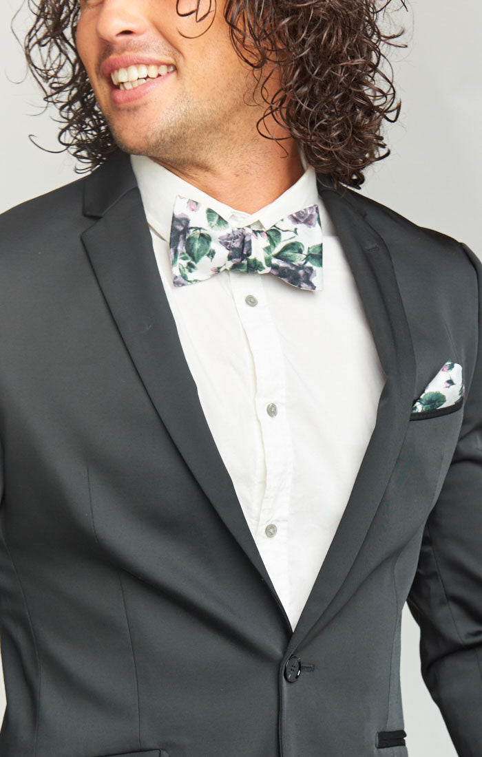 Floral Print Josh Bow Tie for Weddings & Formal Events