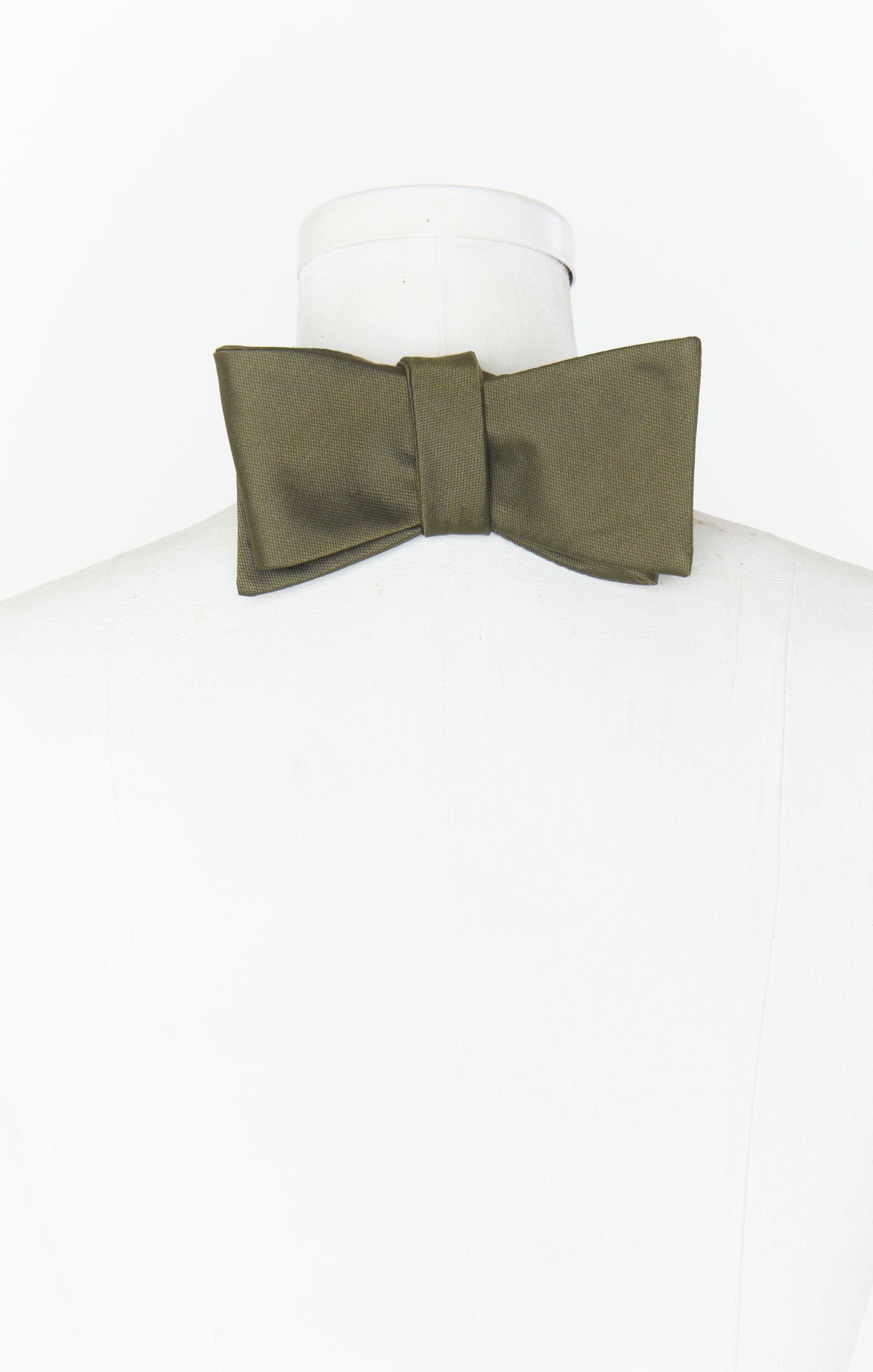 Josh Bow Tie - Rich Olive Solid Formal Wedding Accessory for Men
