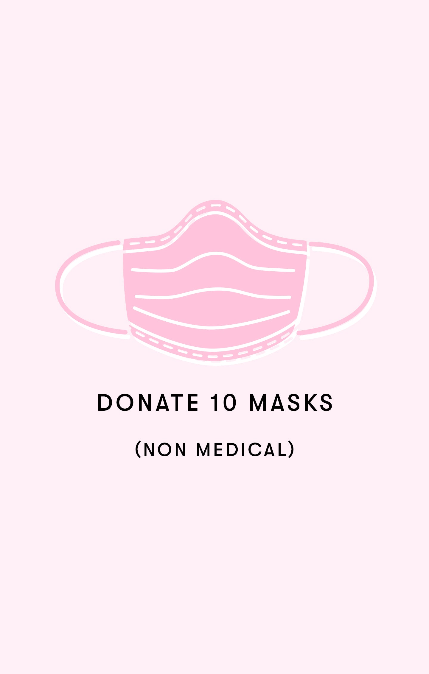 Donate Non-Medical Masks to Essential Workers & Charities