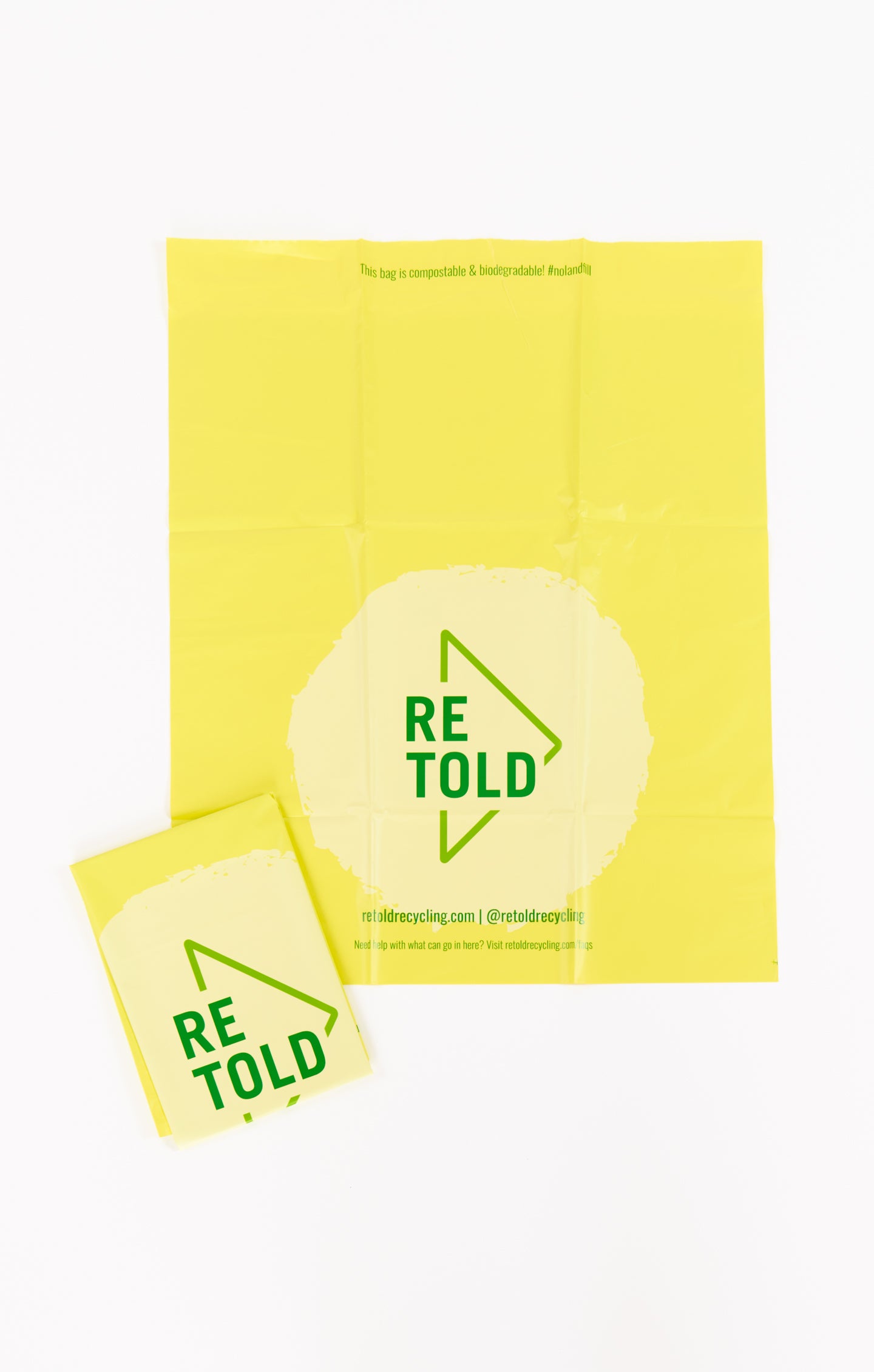 Retold Recycling Solo Bag - Prepaid Eco-Friendly Textile Donation Bag