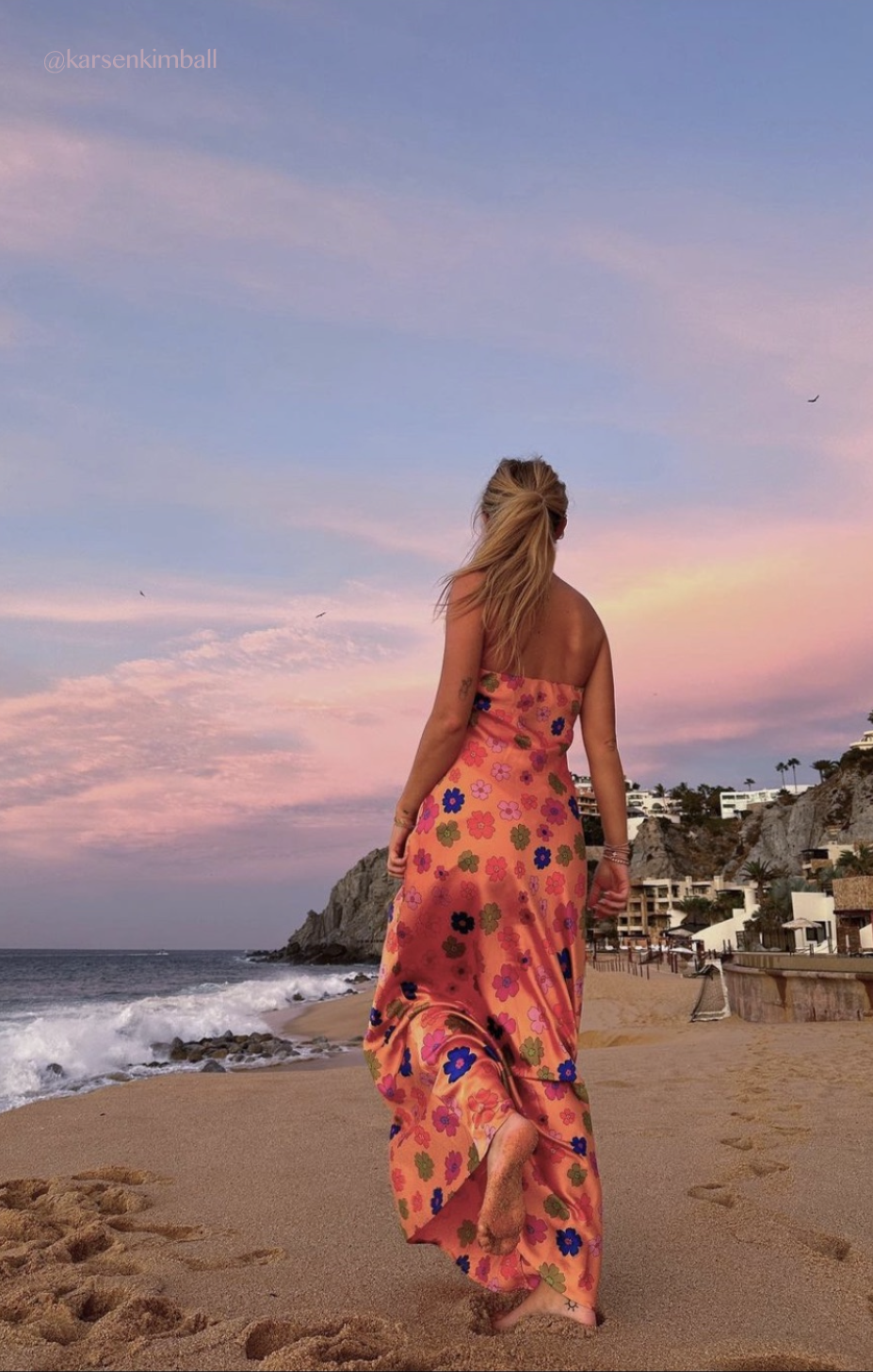Taylor Strapless Floral Maxi Dress - Poppin Poppy Design