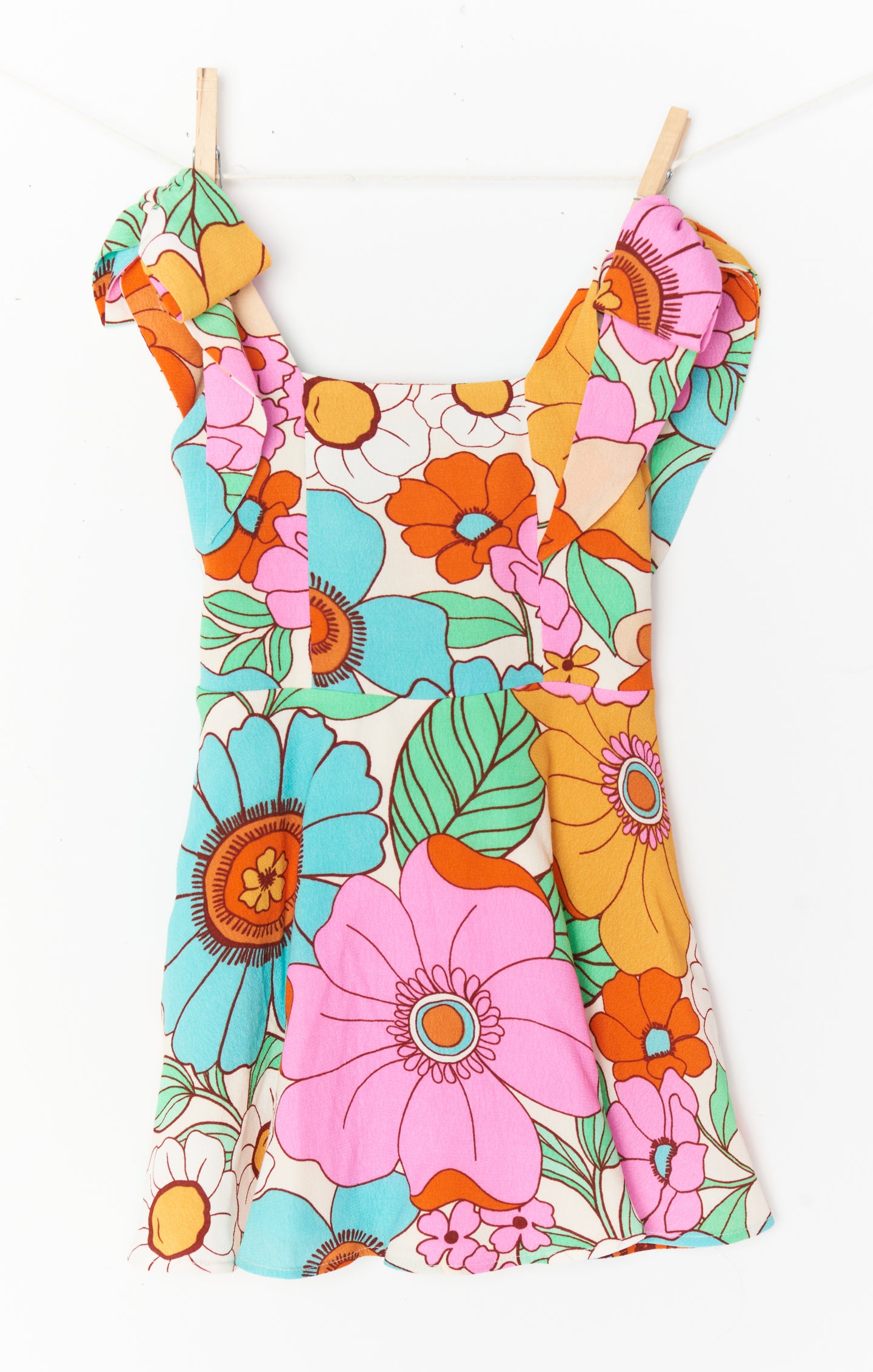 Little Claire Floral Smocked Mini Dress for Toddlers
