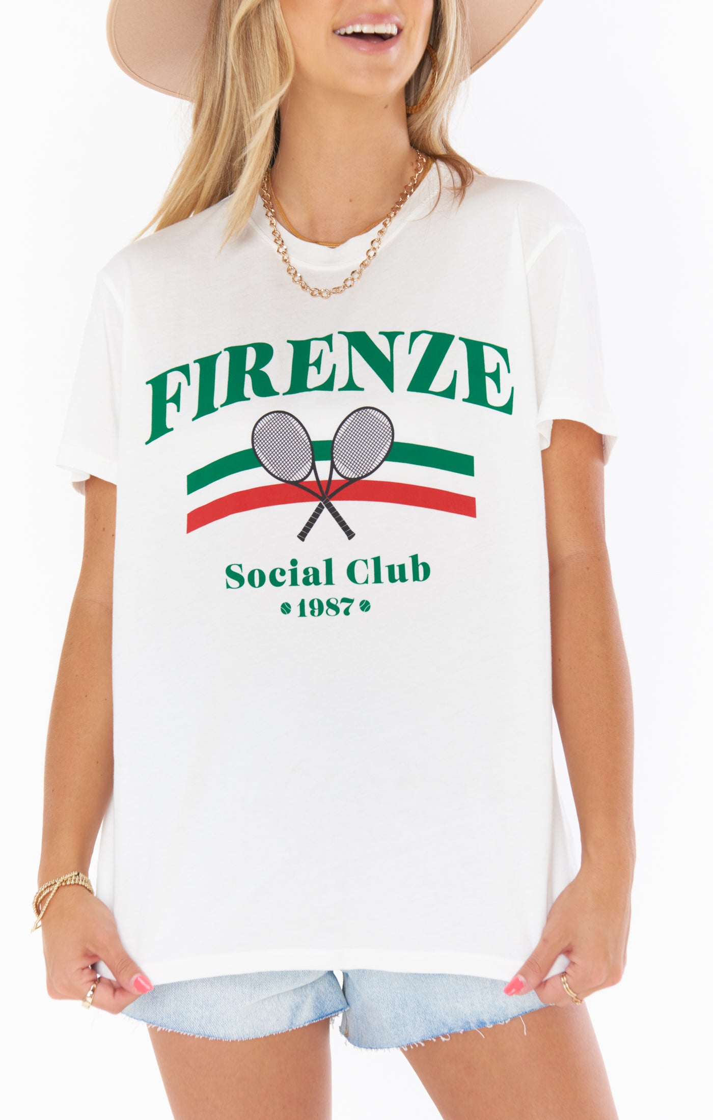 Firenze Social Club Graphic Tee | Italy Travel T-Shirt