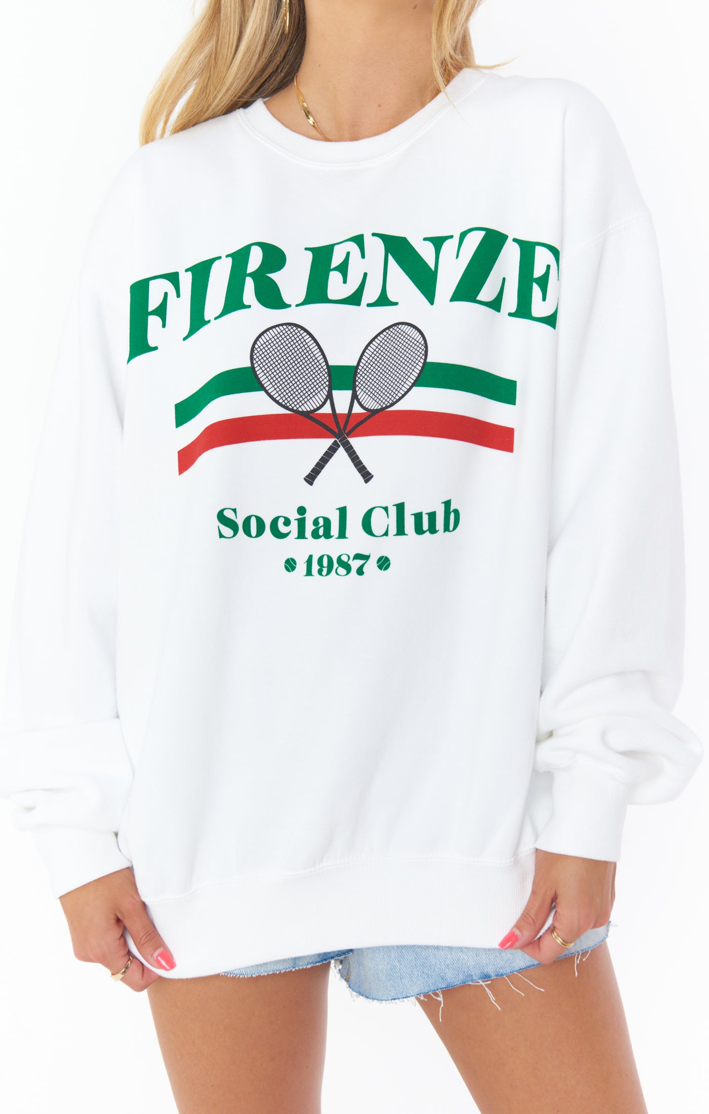 Firenze Social Club Italy Graphic Sweatshirt