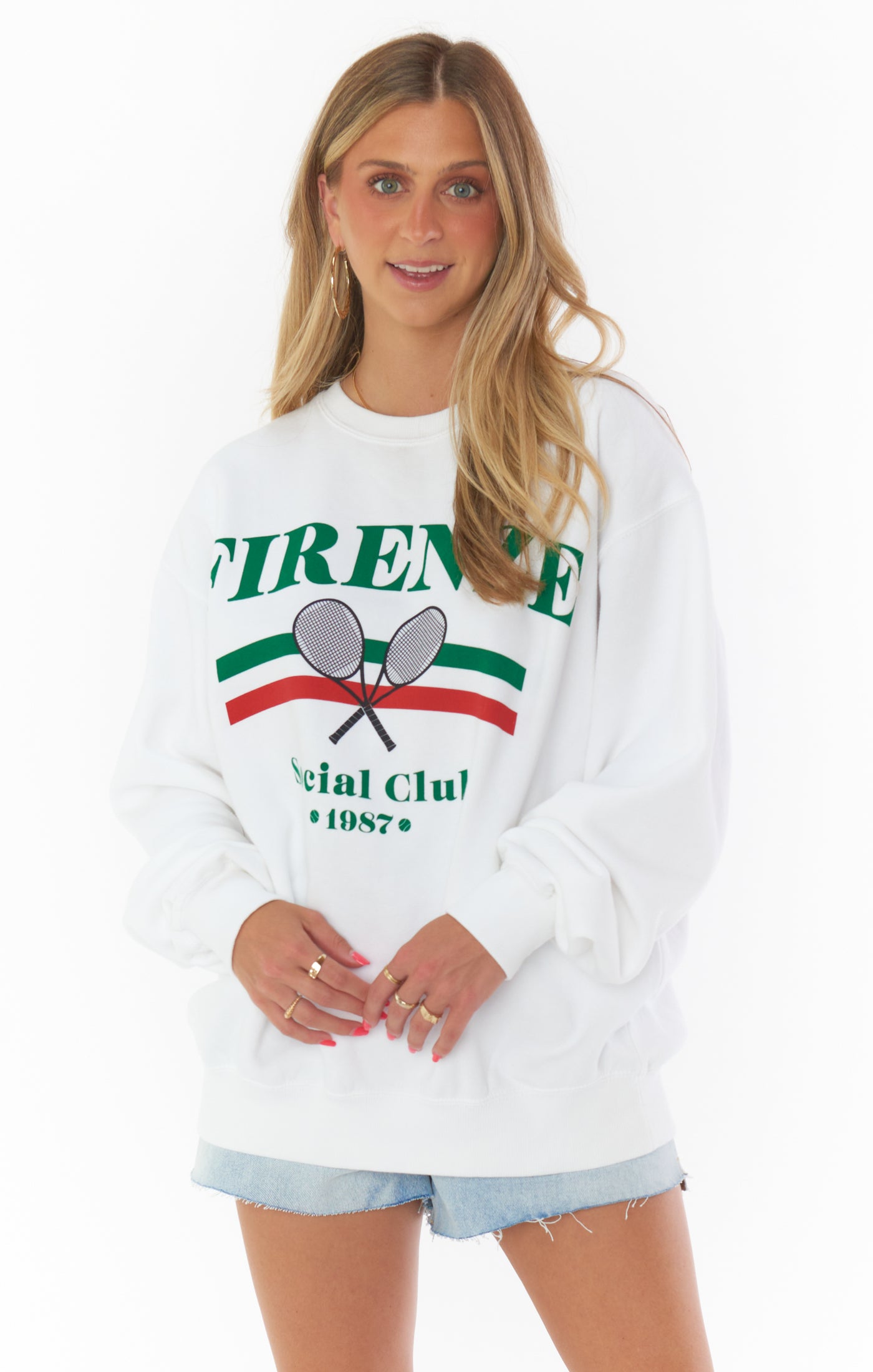 Firenze Social Club Italy Graphic Sweatshirt