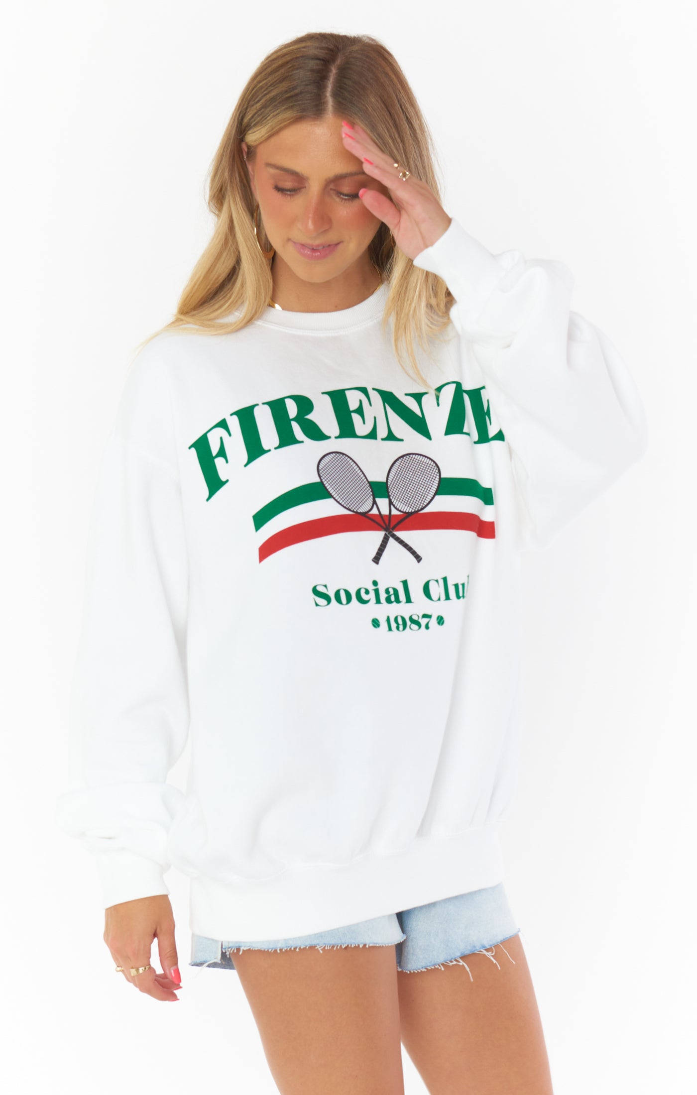 Firenze Social Club Italy Graphic Sweatshirt