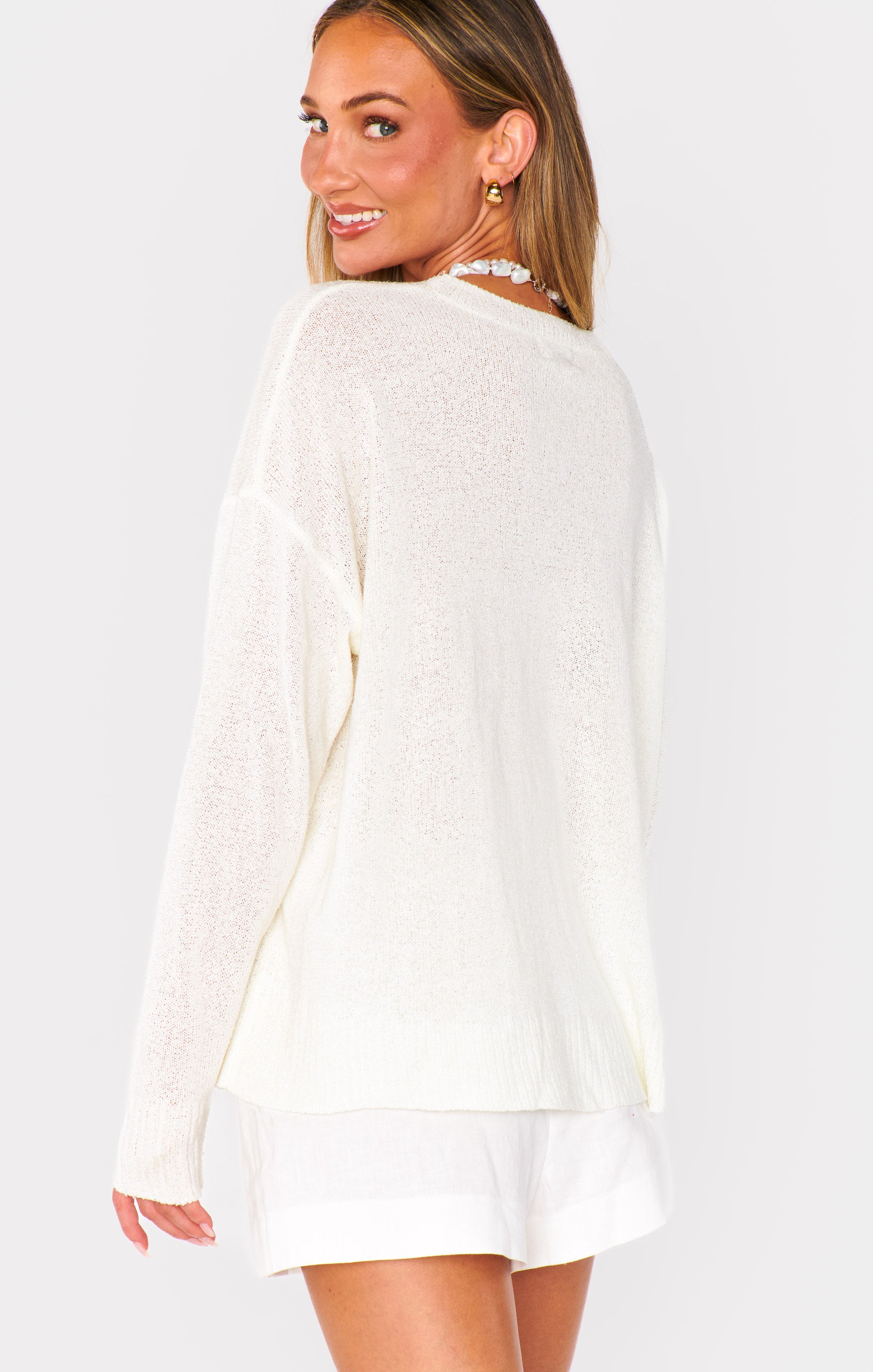 Italian Graphic Knit Sweater - Woodsy Ciao Cocktail Design