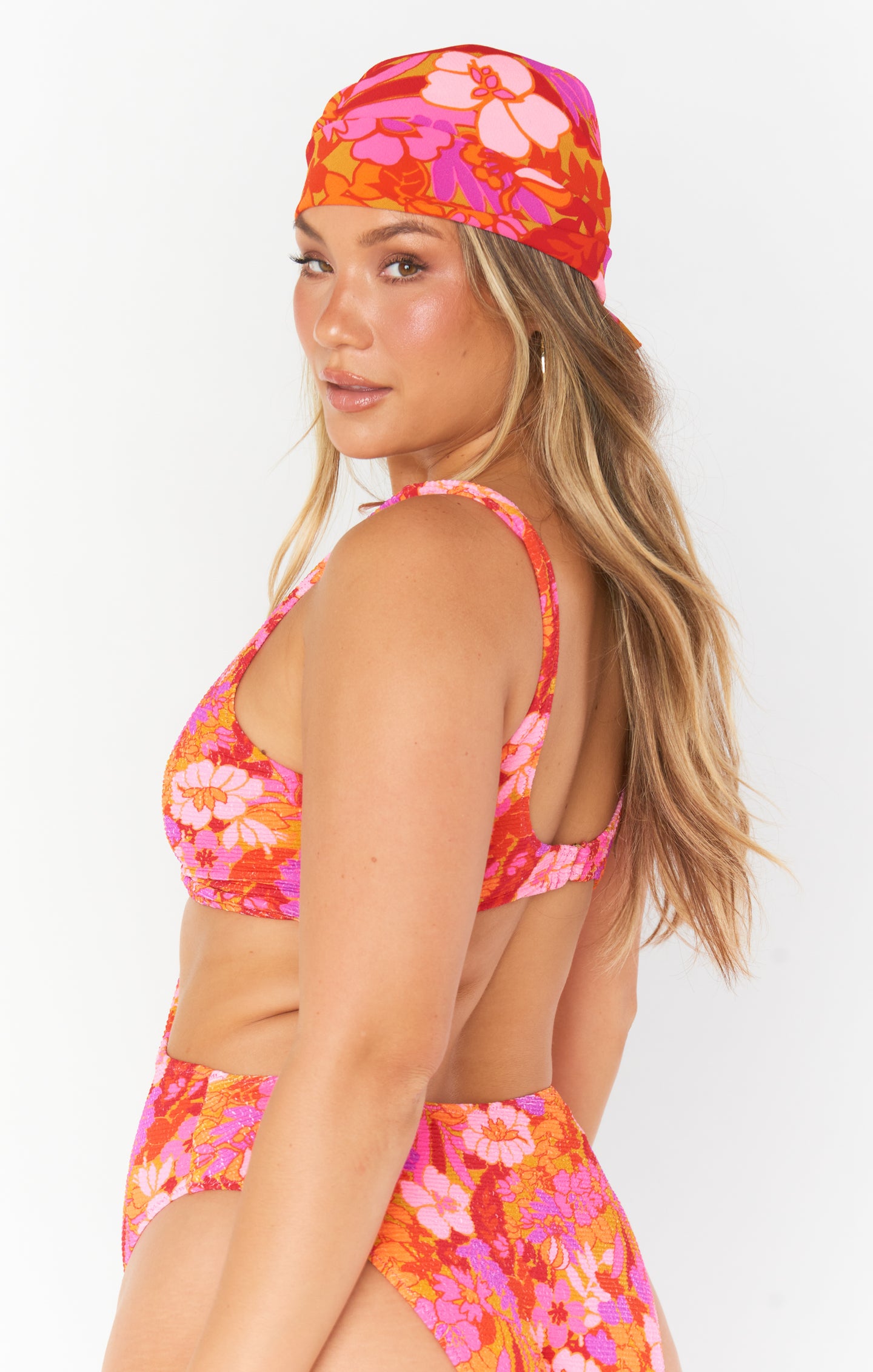 Jayde Scarf - Maui Mai Tai Head Wrap for Poolside Chic