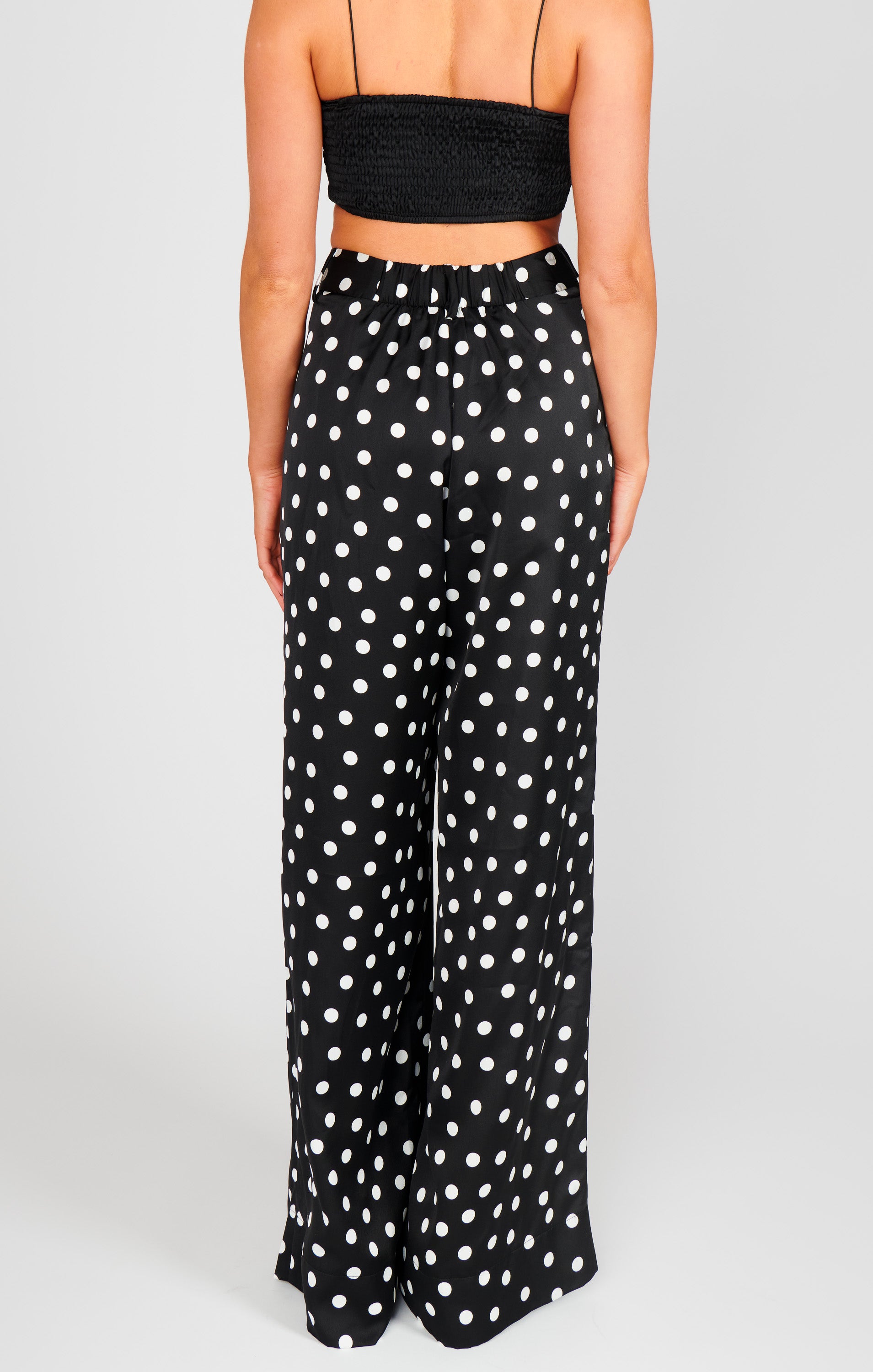 Hayes Polka Dot Wide Leg Trousers for Women