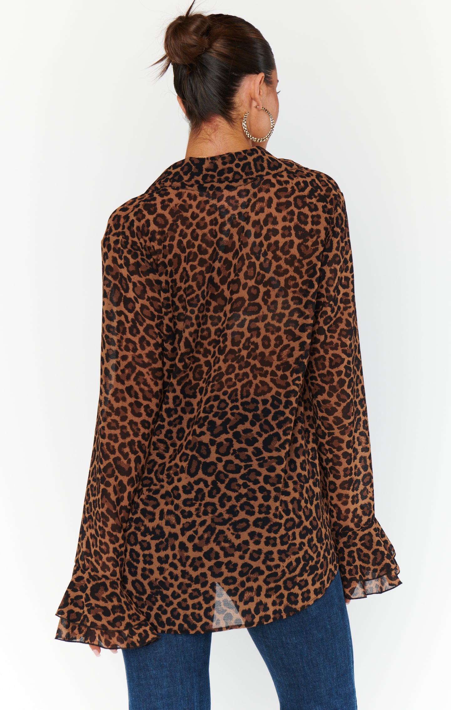 Carmela Leopard Print Blouse - Relaxed Fit Wild Side Top