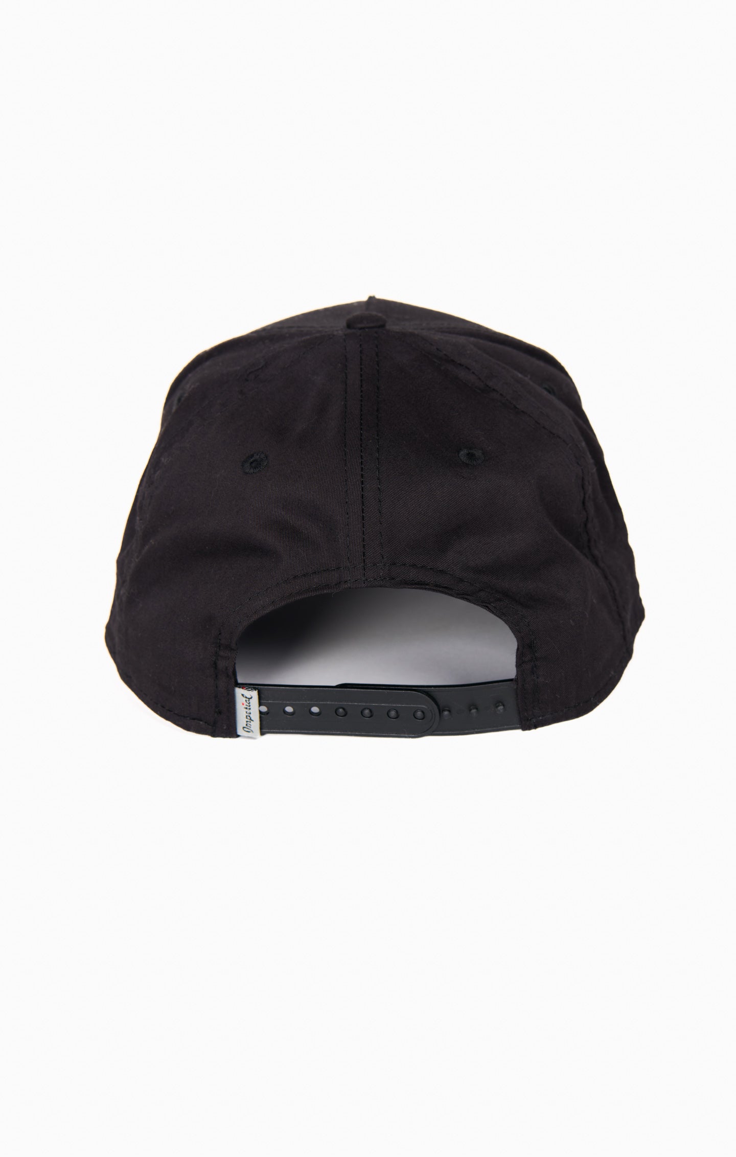 MUMU Black Rope Snapback Cap - Adjustable Casual Hat