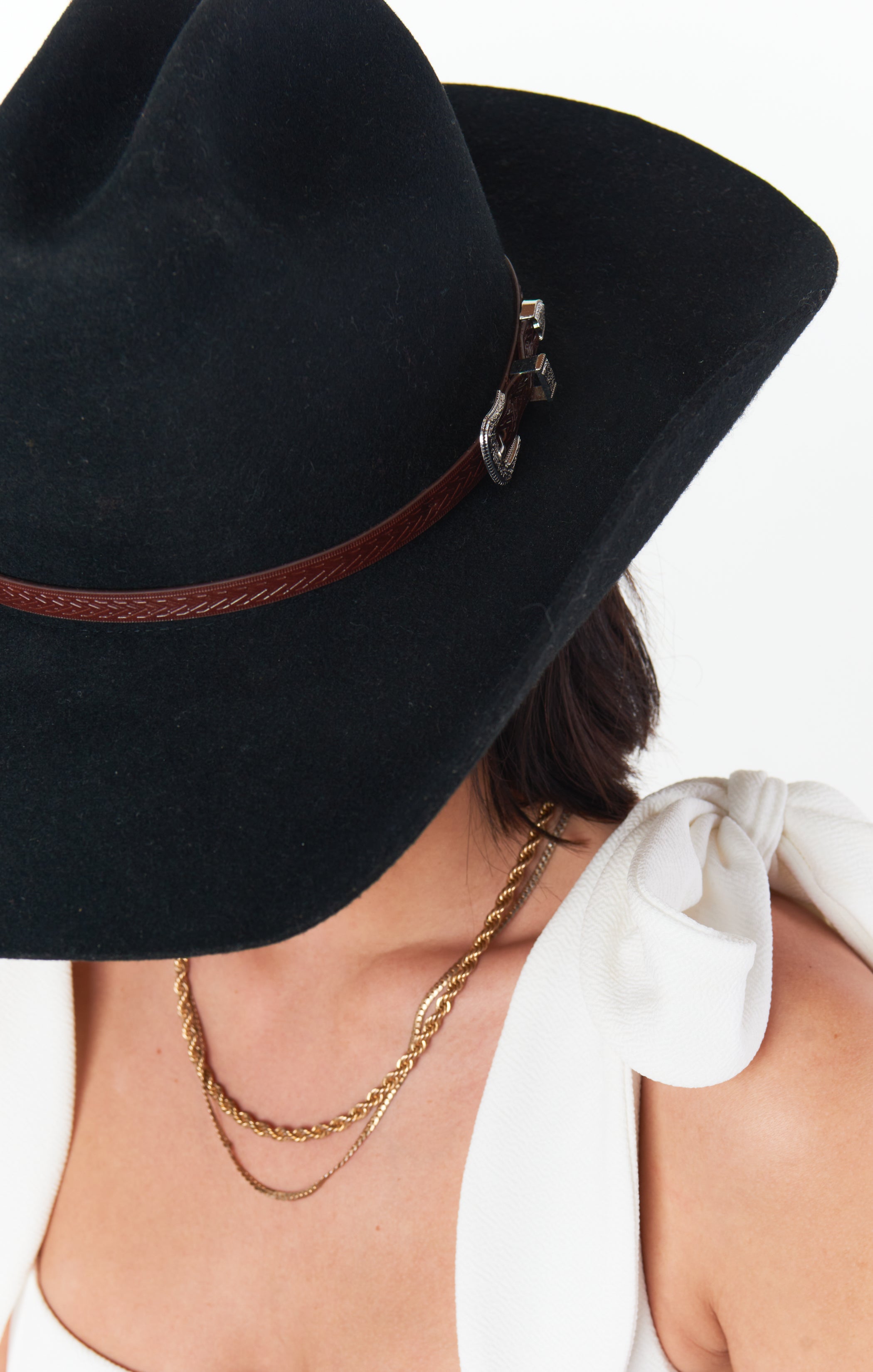 Black Walken Cowboy Hat for Men & Women | Western Style