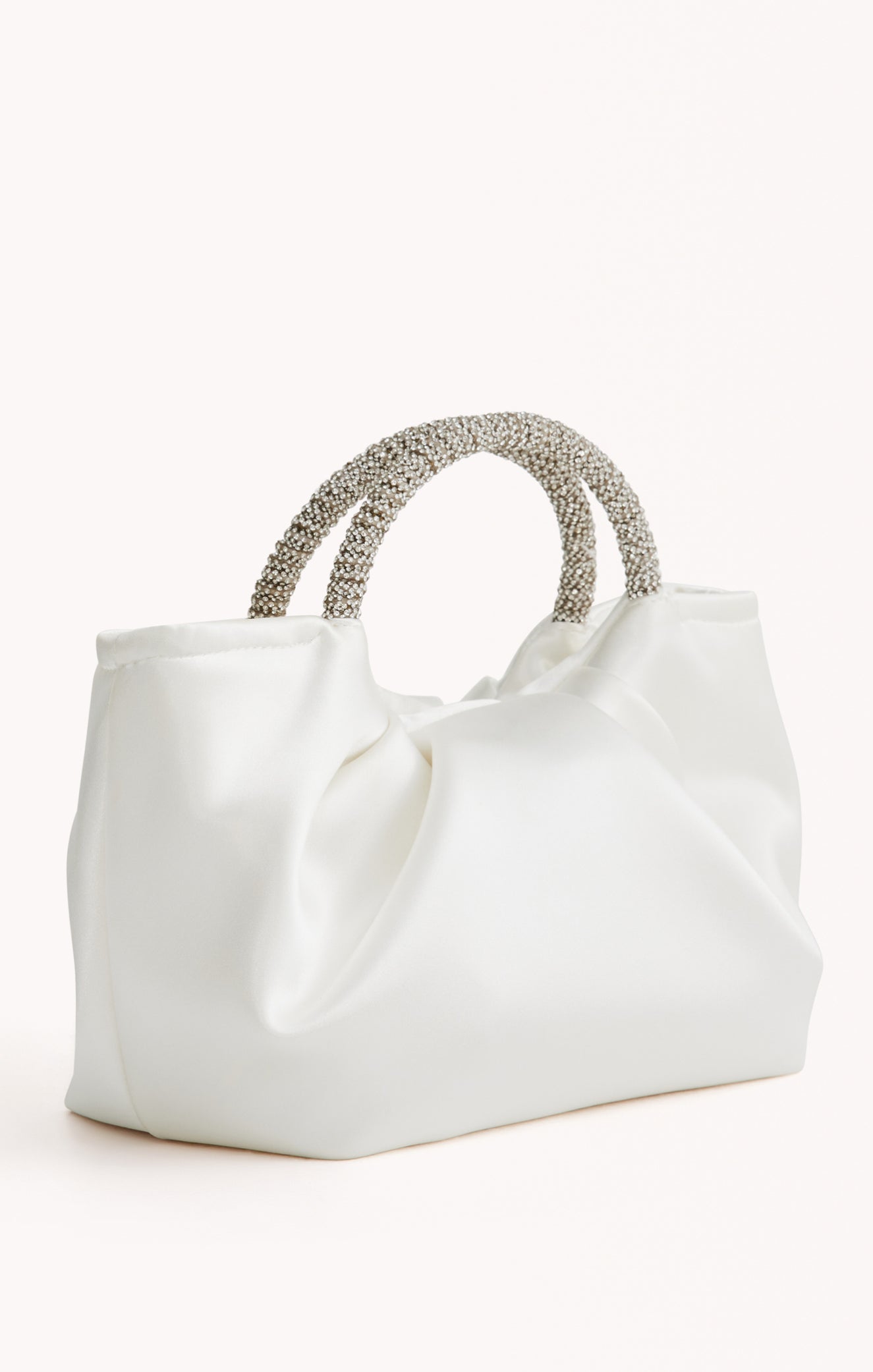 Billini Aurelia White Bridal Handbag for Weddings