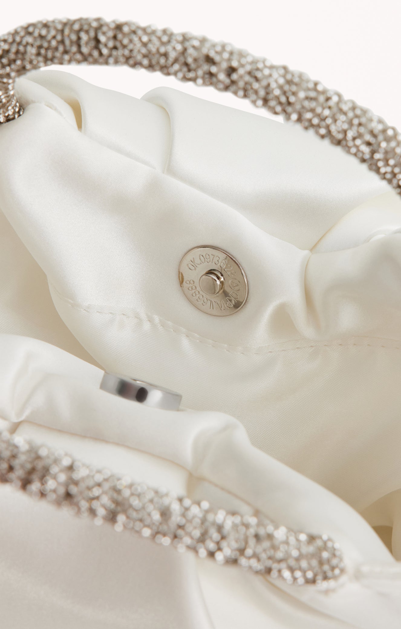 Billini Aurelia White Bridal Handbag for Weddings